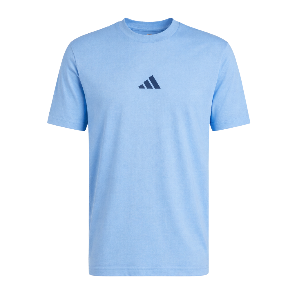 Essentials 3-Stripes Single Jersey Tee Navy Blue