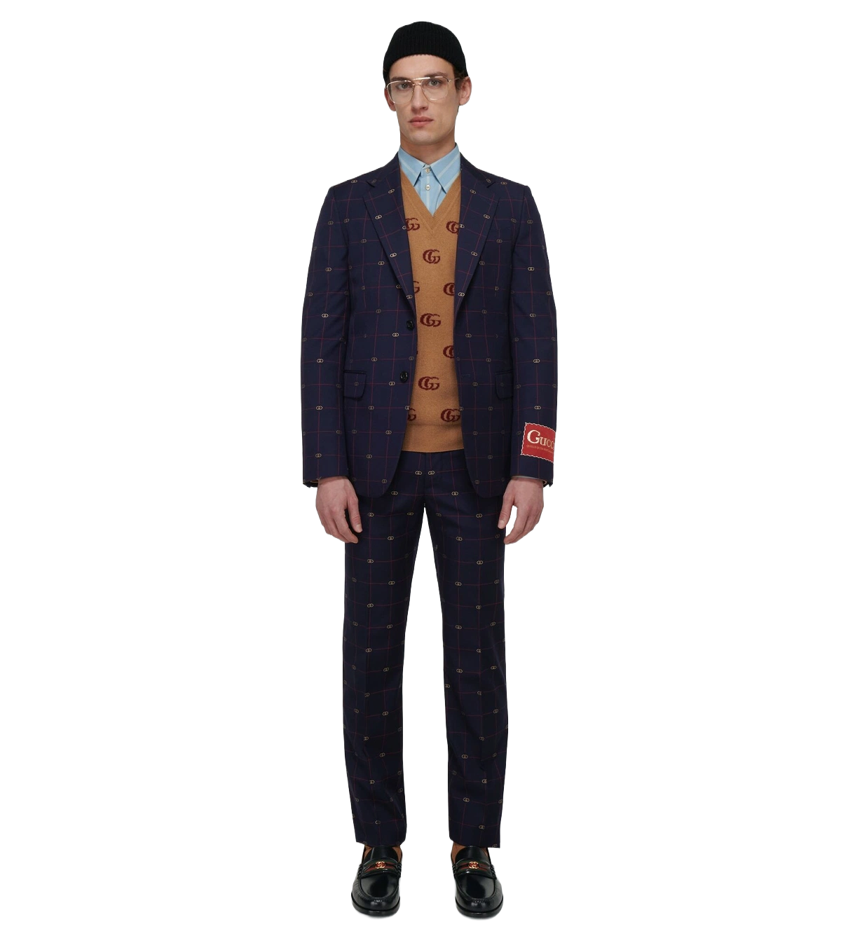 Gucci - Interlocking G leather loafers