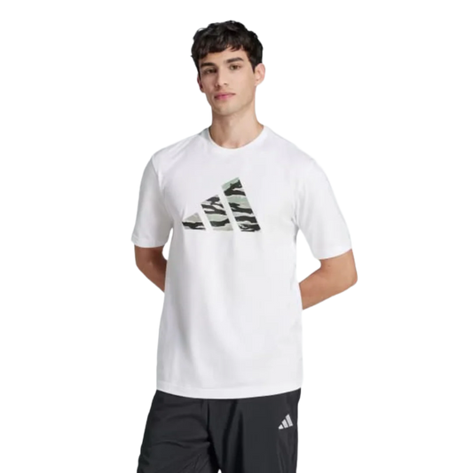 AD Codes Camo Graphic Tee White