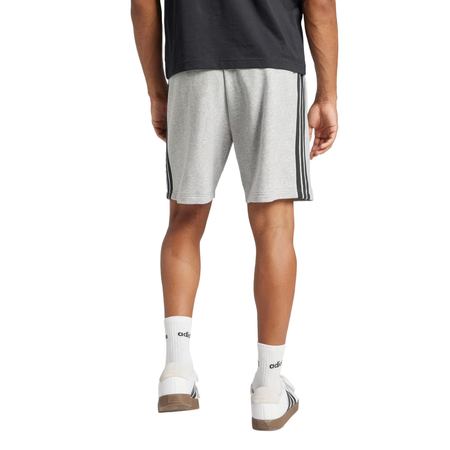AD Essential 3-Stripes French Terry Shorts