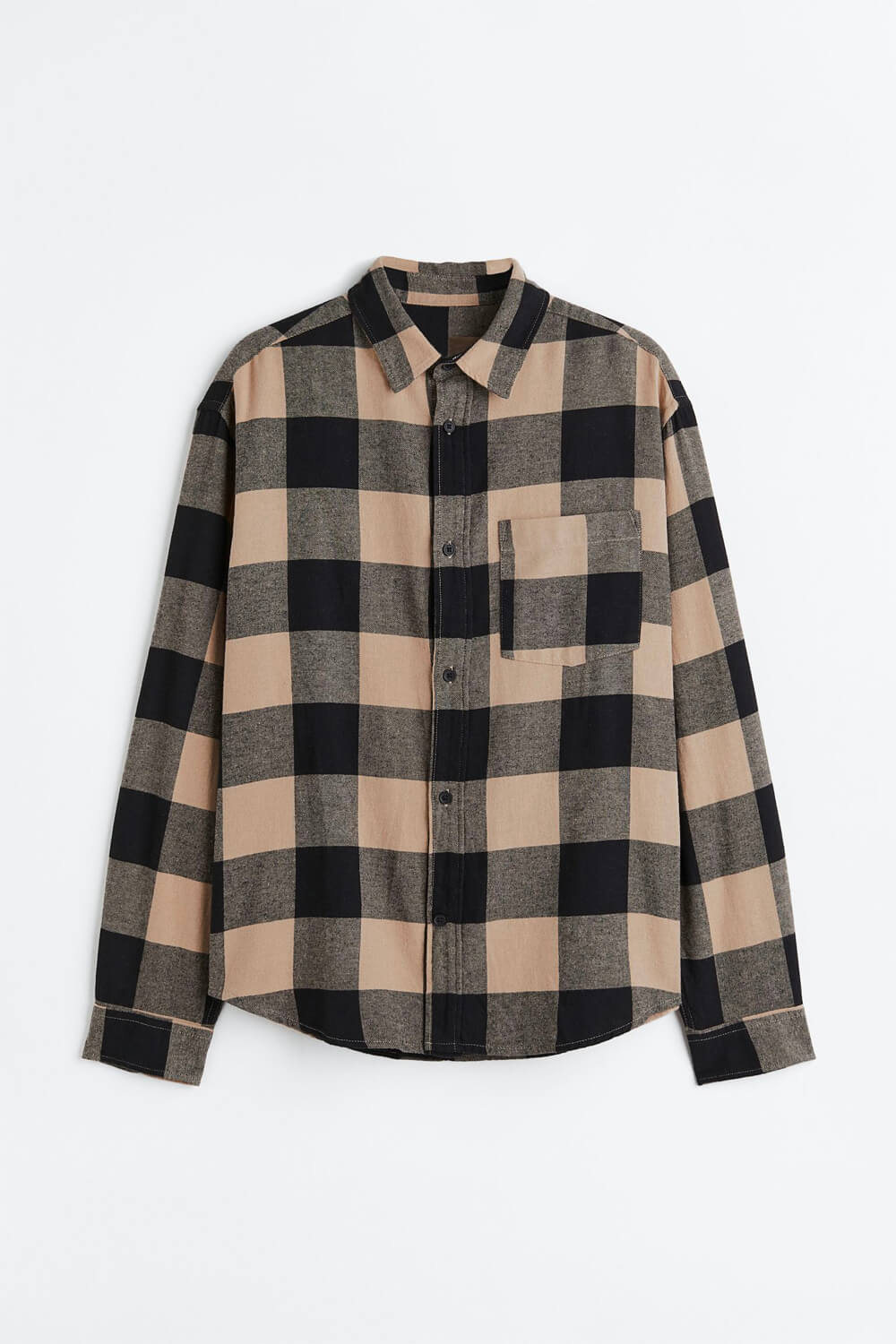 Relaxed Fit Flannel Shirt
