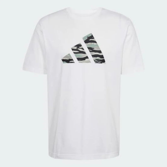 AD Codes Camo Graphic Tee White