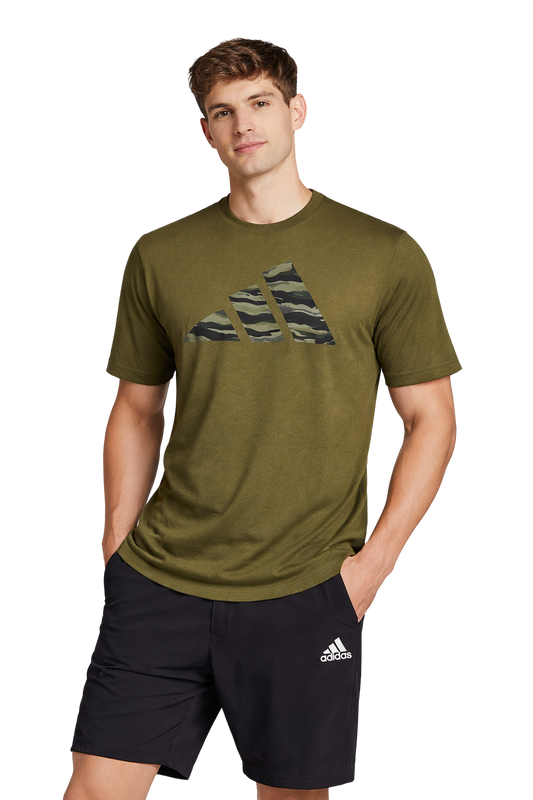AD Codes Camo Graphic Tee Green