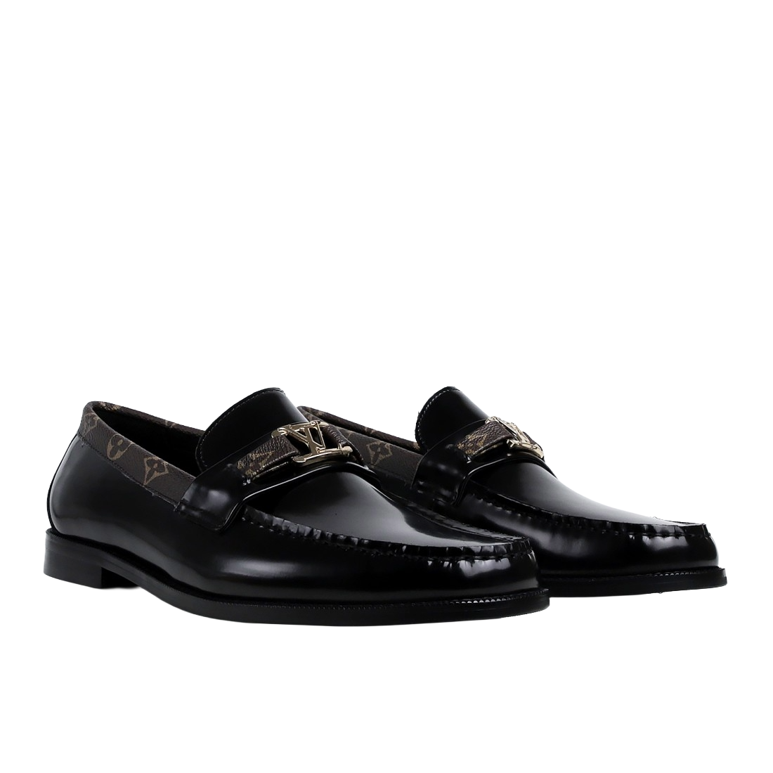 Men's LV Major Loafer Shoe (Coffee)
