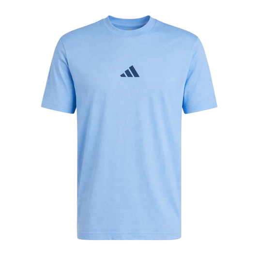 Essentials 3-Stripes Single Jersey Tee Navy Blue