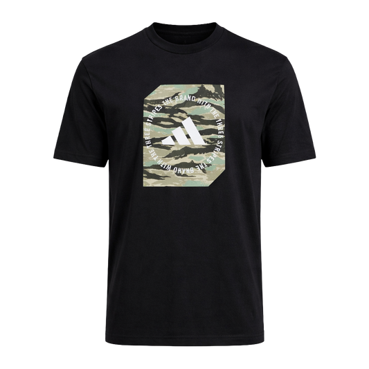 AD Camo Shape Graphic Tee Black