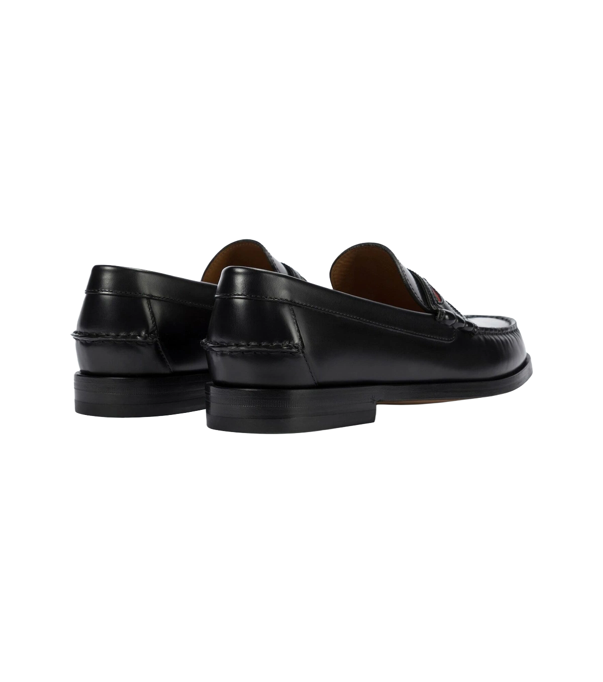 Gucci - Interlocking G leather loafers
