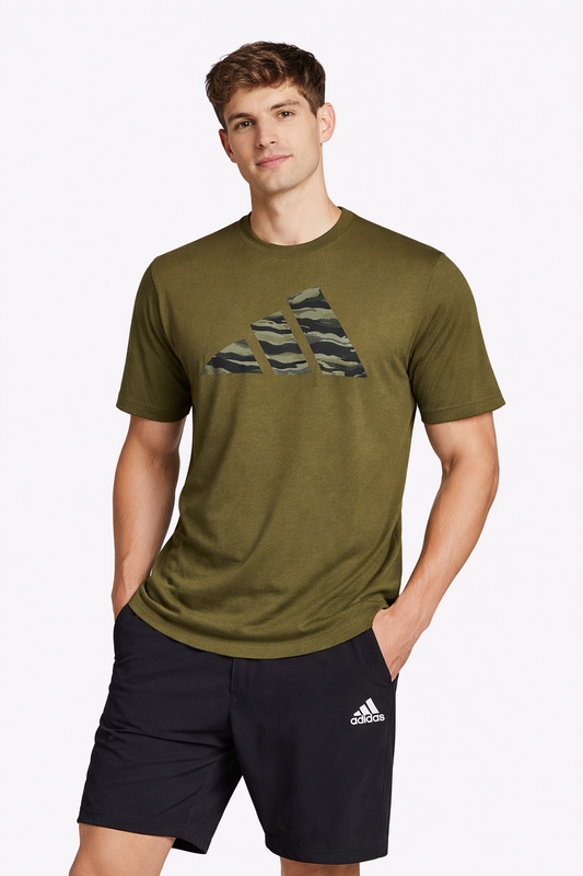 AD Codes Camo Graphic Tee Green