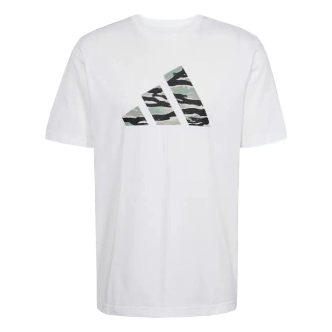 AD Codes Camo Graphic Tee White