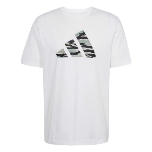 AD Codes Camo Graphic Tee White