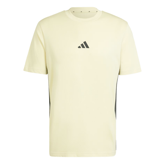 Essentials 3-Stripes Single Jersey Tee Yellow