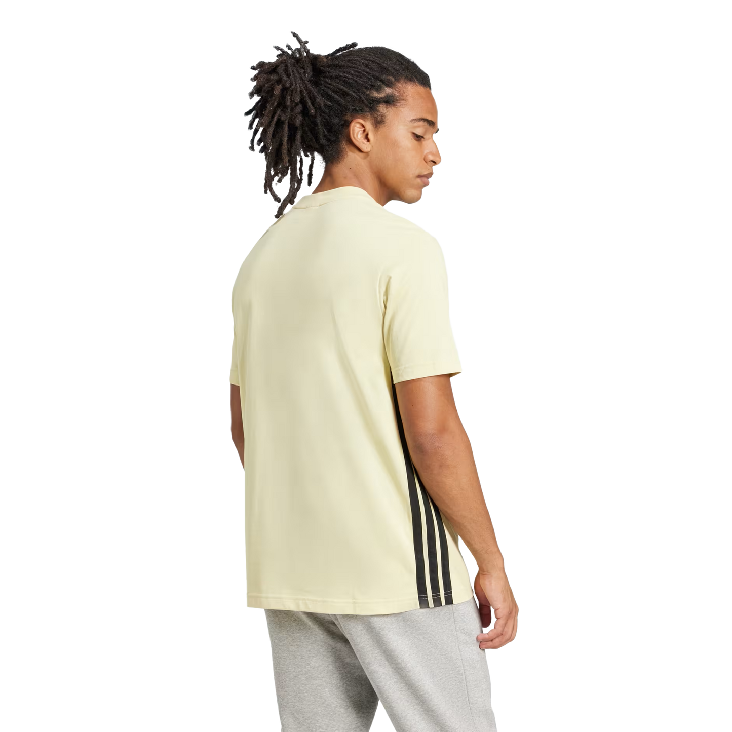 Essentials 3-Stripes Single Jersey Tee Yellow