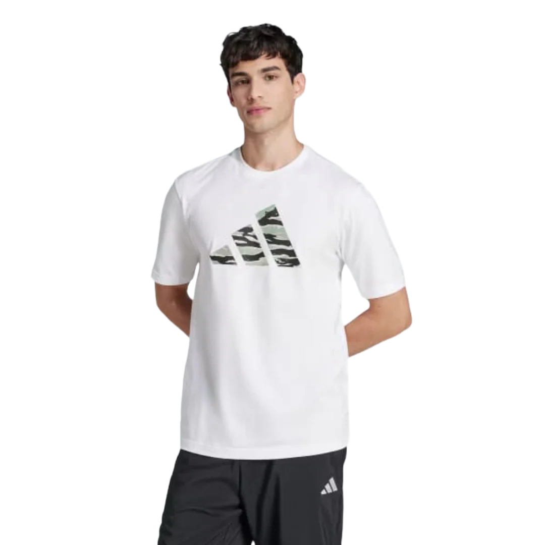 AD Codes Camo Graphic Tee White