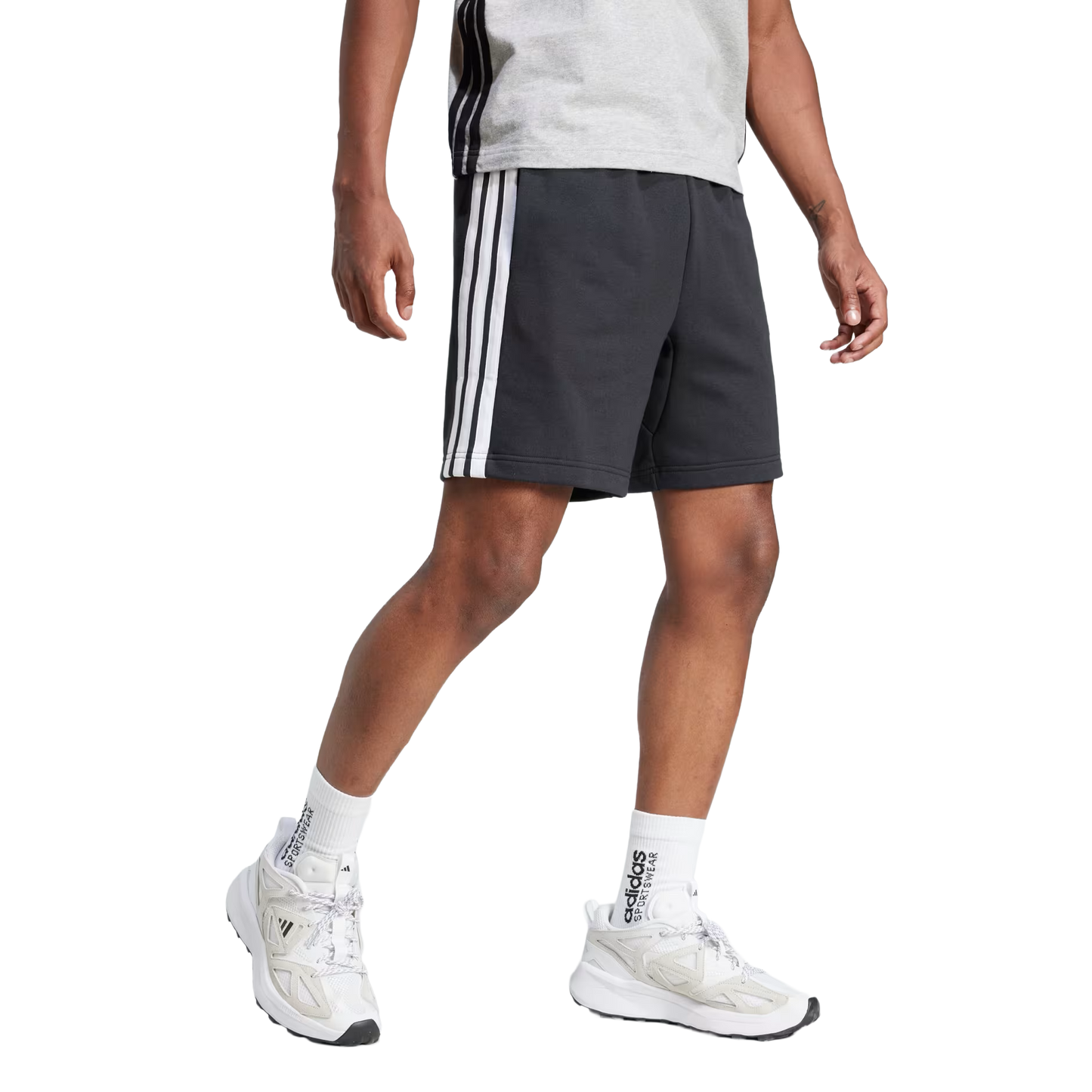 Essential 3-Stripes French Terry Shorts
