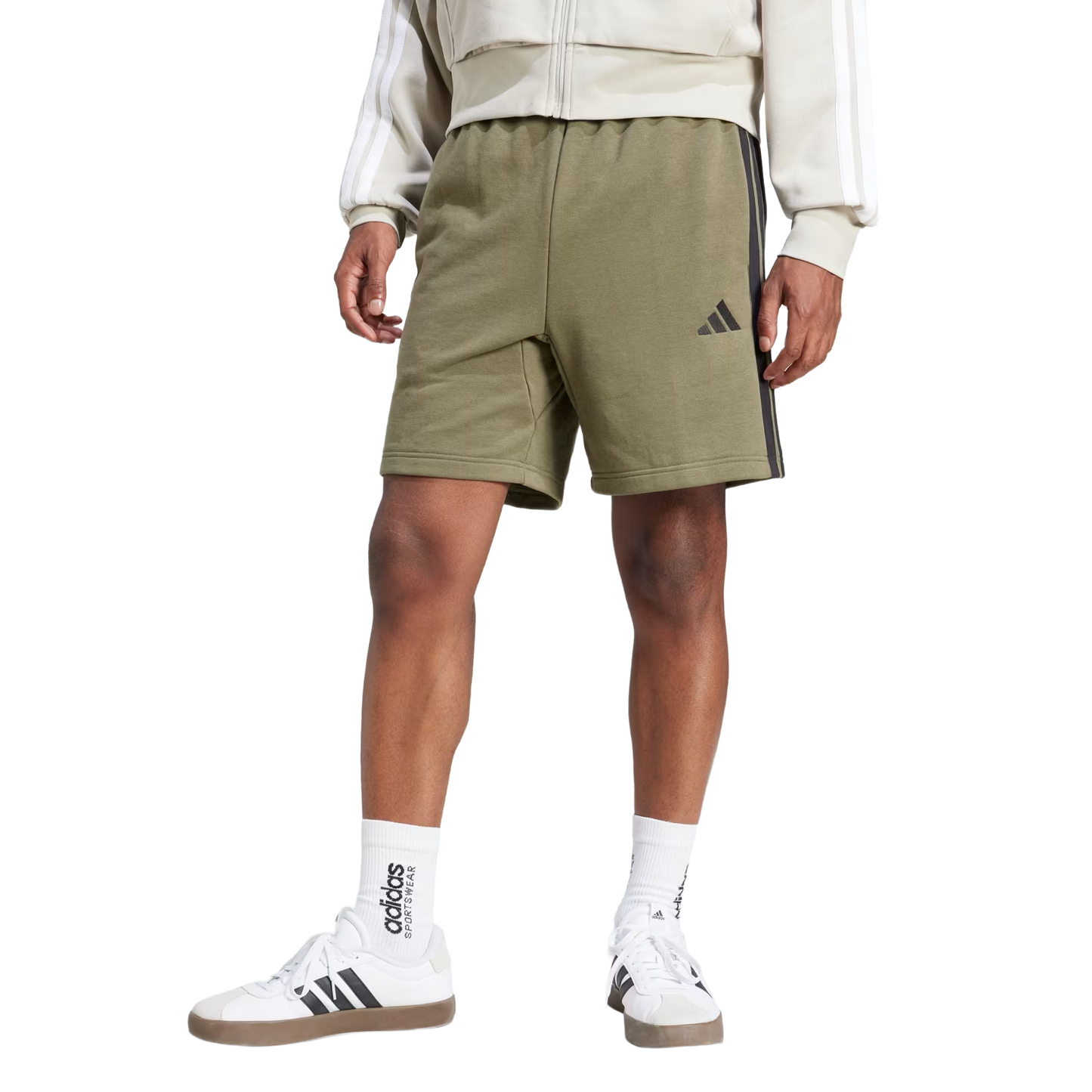 Essential 3-Stripes French Terry Shorts