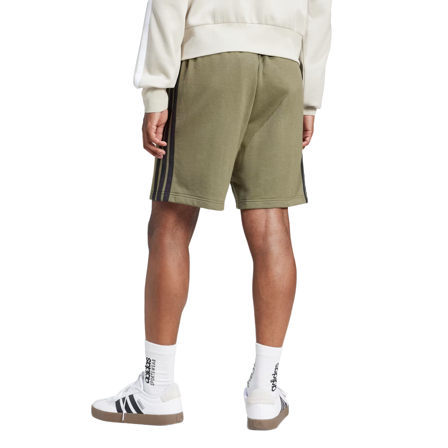 Essential 3-Stripes French Terry Shorts