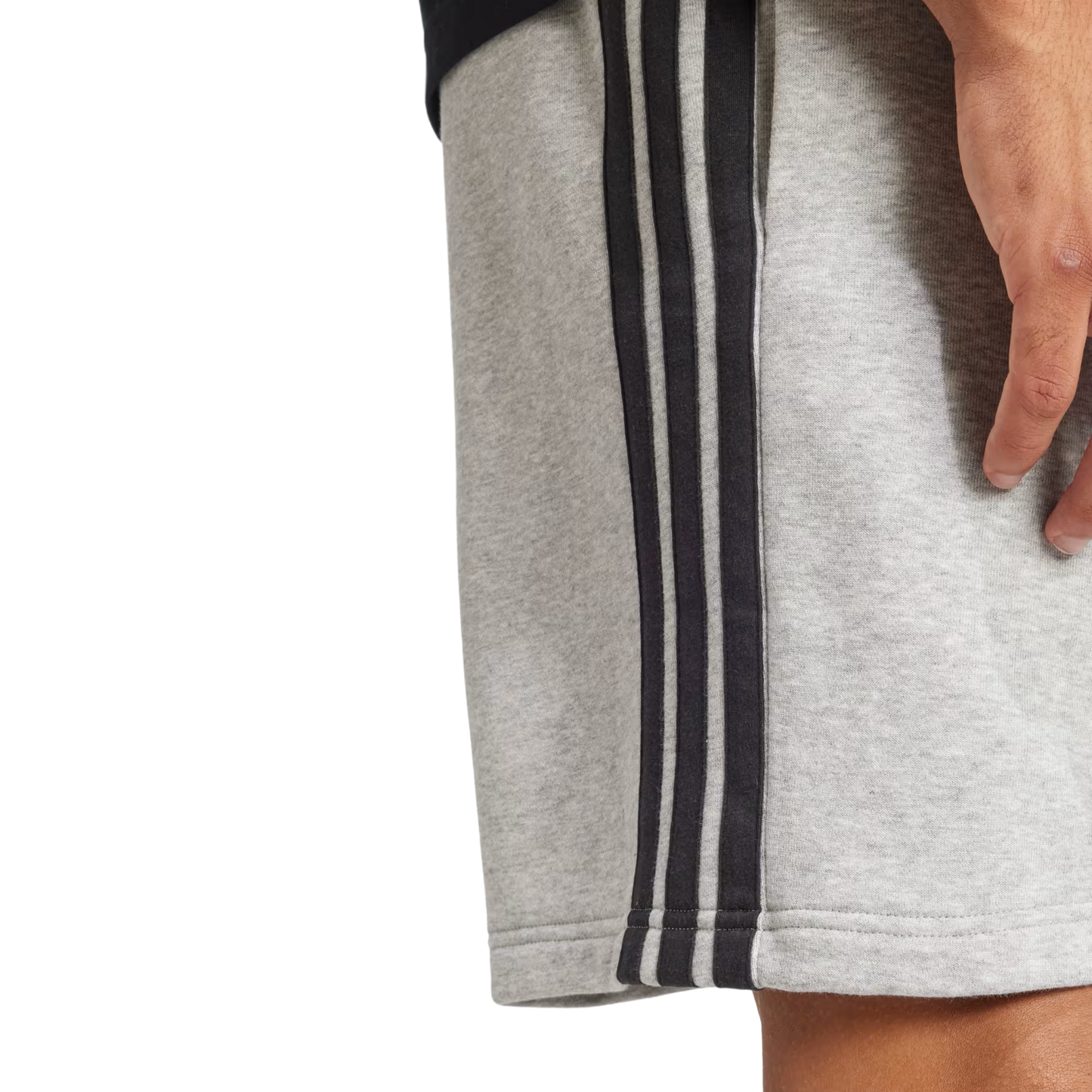 AD Essential 3-Stripes French Terry Shorts