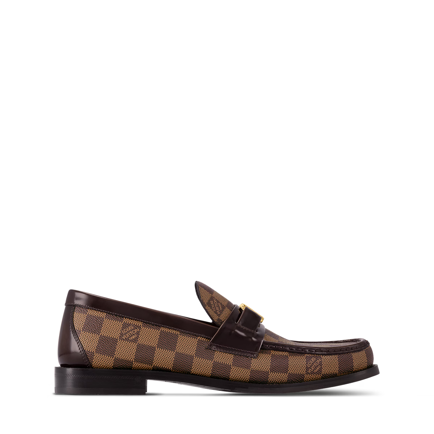 LV Checkered Major Loafer - Brown