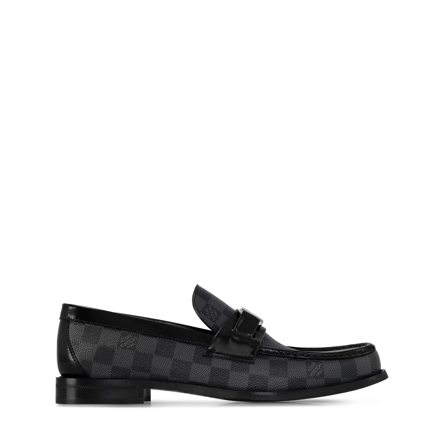 LV Checkered Major Loafer - Black