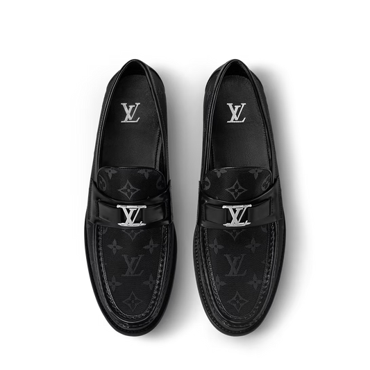LV Major Loafer Monogram Jacquard