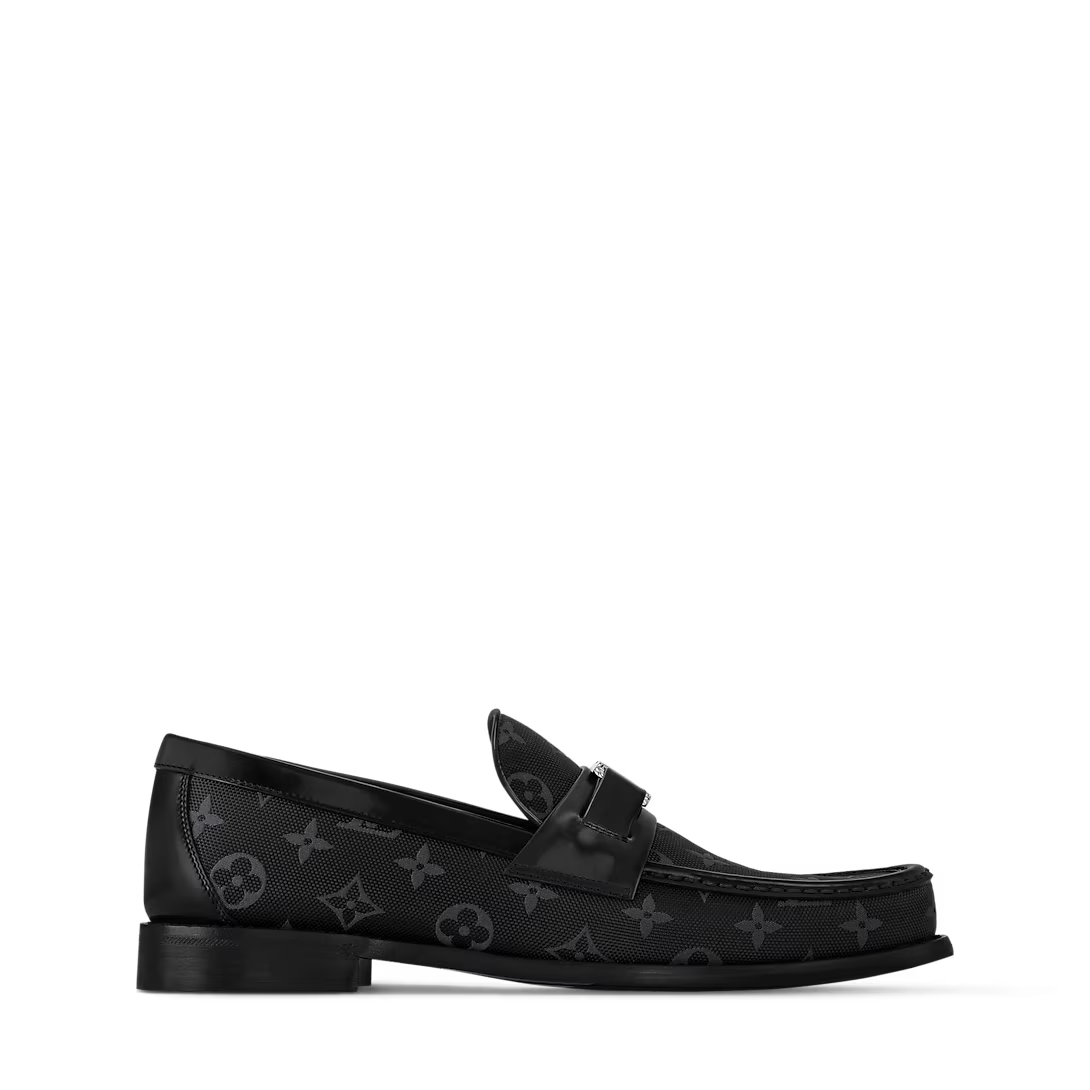 LV Major Loafer Monogram Jacquard