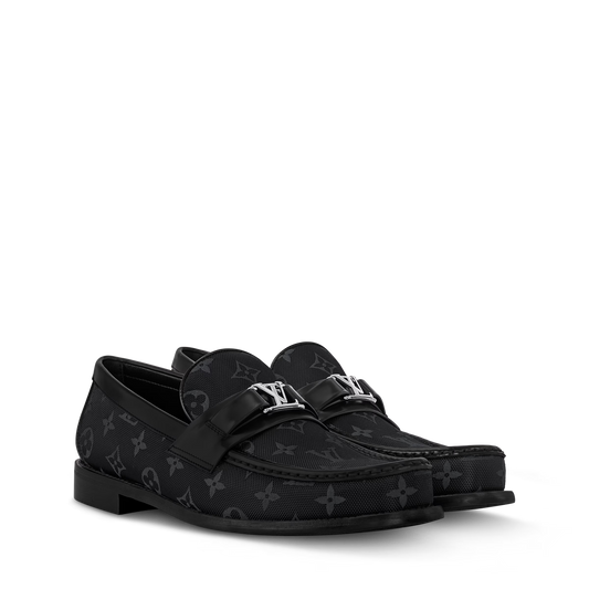 LV Major Loafer Monogram Jacquard
